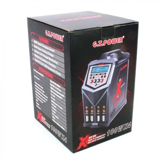 GT Power X4 Charger 4 x 100W Quad Charger — image 9 of 9