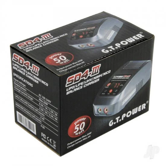 GT Power SD4 III 50W AC 4A Charger (UK) — image 5 of 5