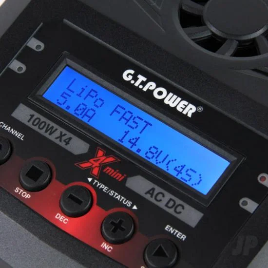 GT Power X4 Mini Charger 100W AC / 100W x4 DC (UK) &mdash; image 6 of 7
