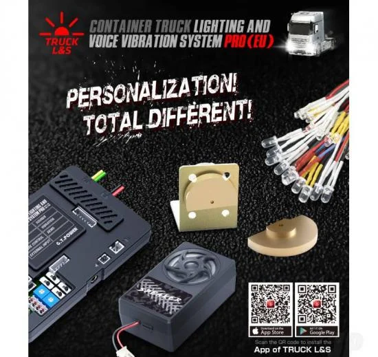 GT Power Container Truck Light and Sound Vibration System PRO (USA) &mdash; image 2 of 8