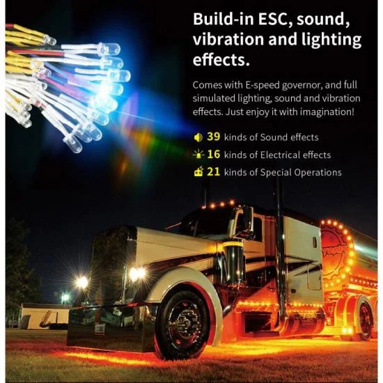 GT Power Container Truck Light and Sound Vibration System PRO (USA) &mdash; image 3 of 8