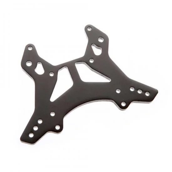ARAC9027 Arrma Aluminium Front Shock Tower L (Black) (1Pc) — image 1 of 2