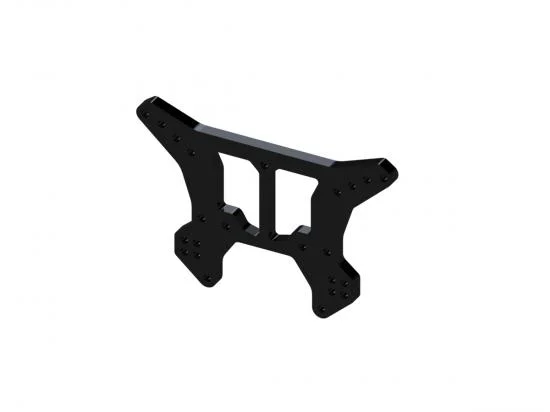 ARAC9018 Arrma Aluminium Rear Shock Tower S (Black) (1Pc) — image 1 of 2
