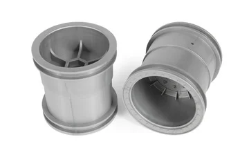 Axial 2.2 Monster Truck Wheels 63mm (Silver) (2) — image 1 of 2
