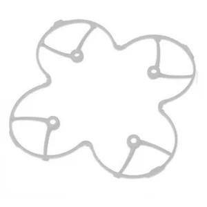 Hubsan X4C/D Mini Quad White Propeller Protection Cover ** CLEARANCE **