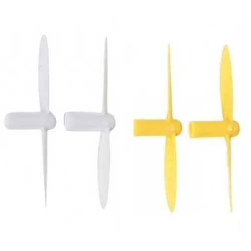 Hubsan Q4 Nano Spare Propellors (Pack of 4) - White/Yellow ** CLEARANCE **