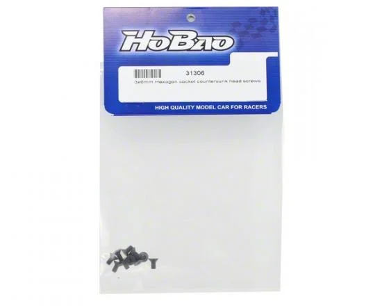 Hobao M3X6mm Hex Socket Countersunk Screws — image 2 of 3
