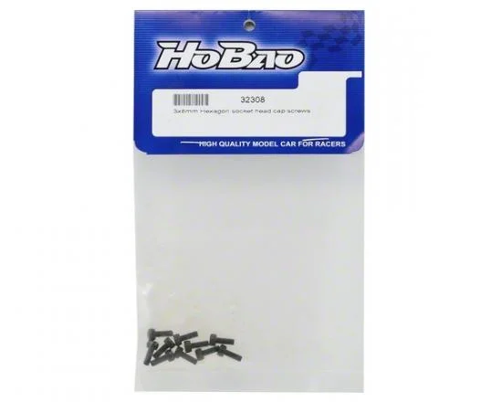 Hobao M3X8mm Hex Socket Cap Screws (6) — image 2 of 3