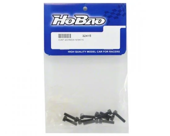 Hobao M4 X 15mm Hex Socket Head Cap Screws (5) &mdash; image 2 of 3