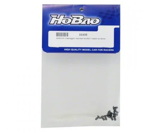 Hobao M3X5mm Hex Socket Button Head Screws — image 2 of 3