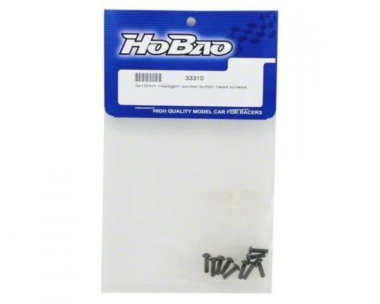 Hobao M3X10mm Hex Socket Button Head Screws &mdash; image 2 of 3