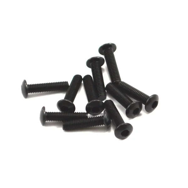 Hobao M3X12mm Hex Socket Button Head Screws