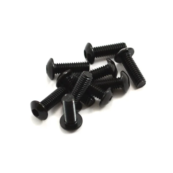 Hobao M3X12mm Hex Socket Button Head Screws (6)