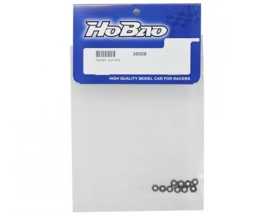Hobao M3 Nylon Nuts (6) — image 2 of 3