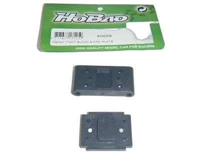 Hobao H2 Front Pivot Block + Kick Plate — image 1 of 3