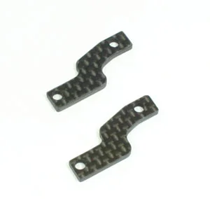Hobao H4E Rear Support Plate 2.3 mm Carbon Fibre (2)