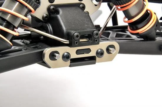 Hobao Hyper Extreme VTE2 1/7 CNC Aluminium. 7075 Rr Susp. Mount — image 2 of 3