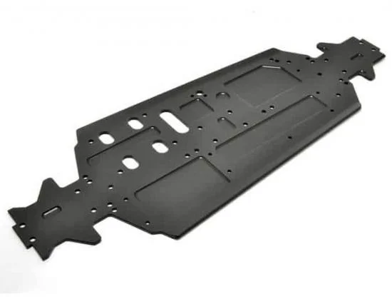 Hobao Hyper Gt2 CNC Aluminium Chassis (Nitro) &mdash; image 2 of 3
