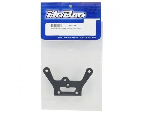 Hobao Hyper 7 Front Aluminium. Upper Torque Plate Black — image 2 of 3