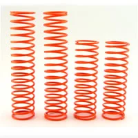 Hyper Big Bore Shock Springs Orange (4)