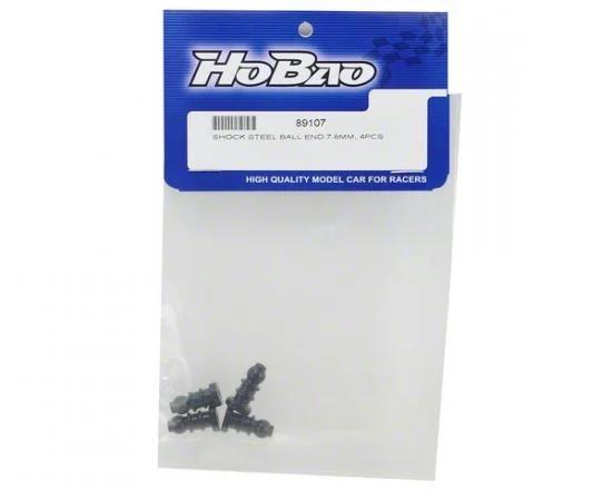 Hobao Big Bore Shock Steel Ball End 7.8mm (4) &mdash; image 2 of 3