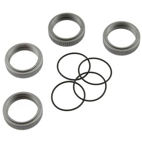 Hobao Big Bore CNC Threaded Shock Collars (4) — image 1 of 2