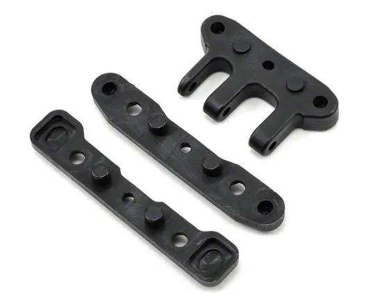 Hobao Hyper SS/Cage Front/Rear Lower Plastic Arm Holder Set - C Pl — image 1 of 3