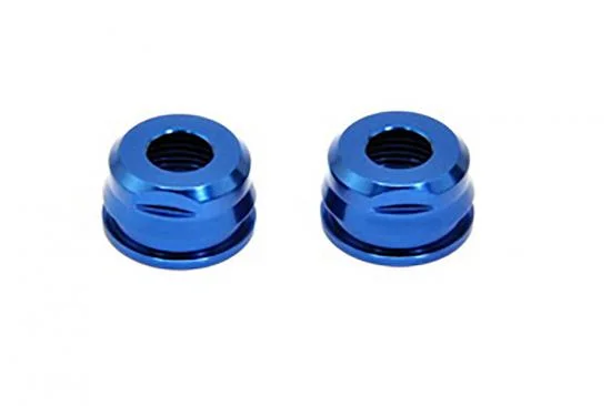 Hobao Hyper SS/Vs/Cage/Mt Shock Cap Bottom (2) Blue — image 2 of 2