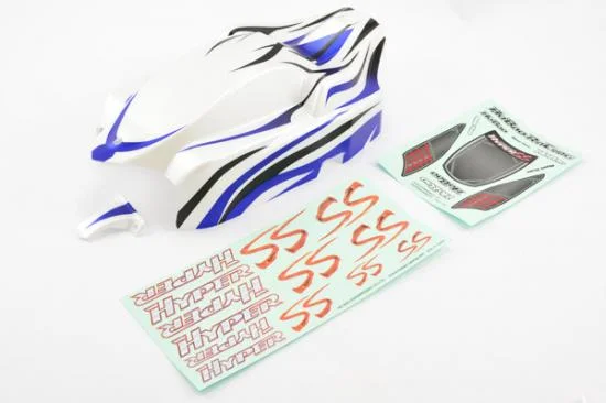 Hobao Hyper SS Electric Printed Body (Blue/White) — image 2 of 4