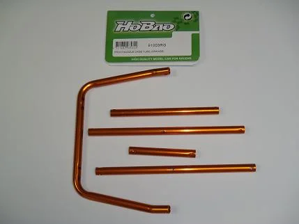 Hobao Hyper Front/Middle Cage Tube (Orange) — image 1 of 2