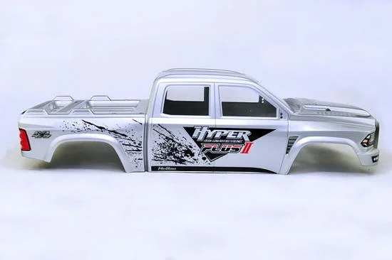 Hobao Hyper MT Plus II Printed Body Shell - Silver White — image 3 of 5