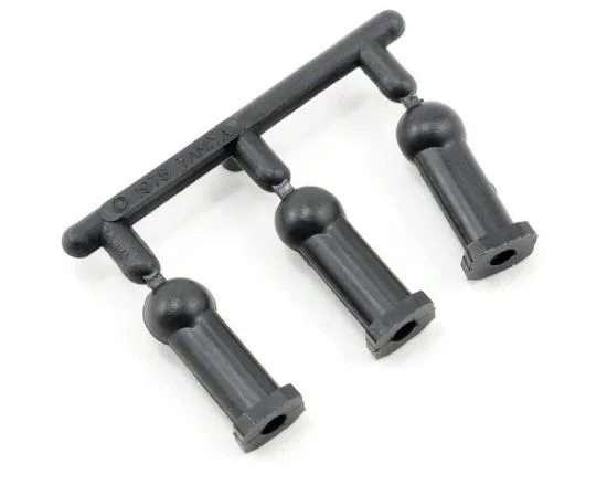 Tamiya 4mm Adjuster (Black 3 Pcs) — image 1 of 3
