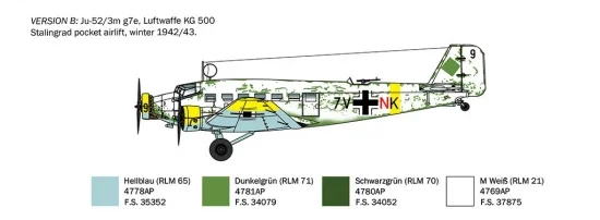 Italeri Ju-52/3m &mdash; image 4 of 5