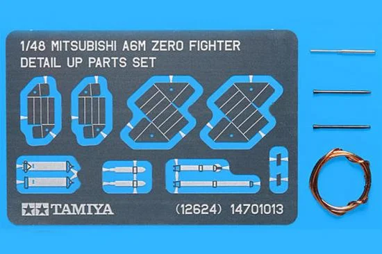 Tamiya A6M Zero Detail Up Parts Set — image 1 of 2