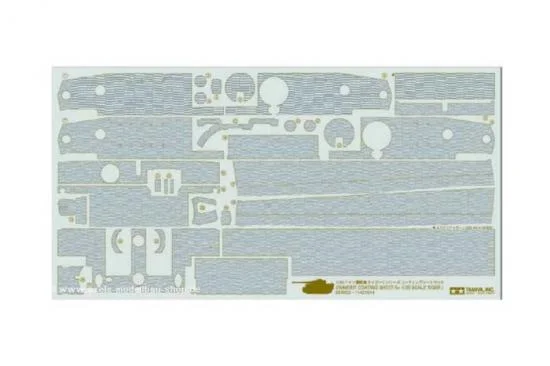Tamiya Tiger I Mid-Late Zim Sheet — image 2 of 3