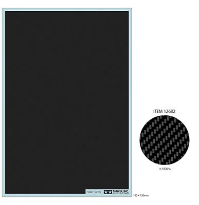 Tamiya 1/24 Carbon Decal Plain Fine — image 2 of 3