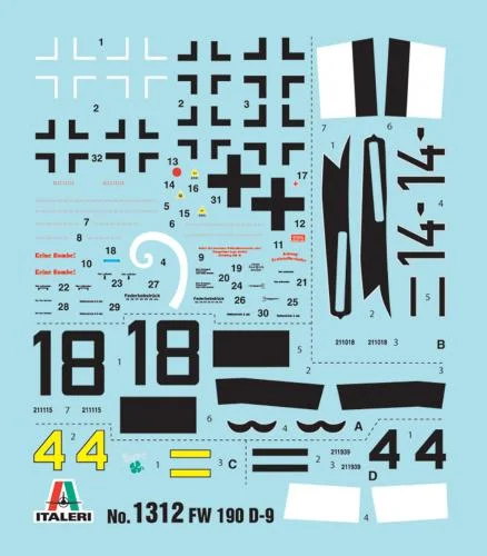 Italeri Fw 190 D-9 &mdash; image 14 of 16