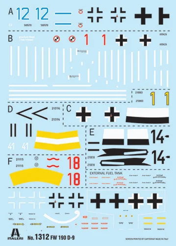 Italeri Fw 190 D-9 — image 8 of 16