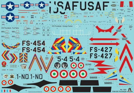Italeri F-84 G Thunderjet — image 17 of 19
