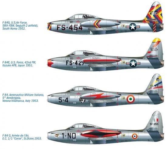 Italeri F-84 G Thunderjet — image 16 of 19