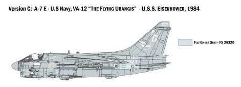 Italeri 1/72 A-7E Corsair II — image 10 of 22