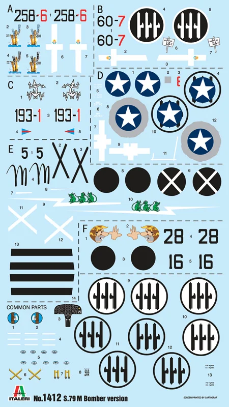 Italeri 1/72 Sm.79 — image 8 of 11