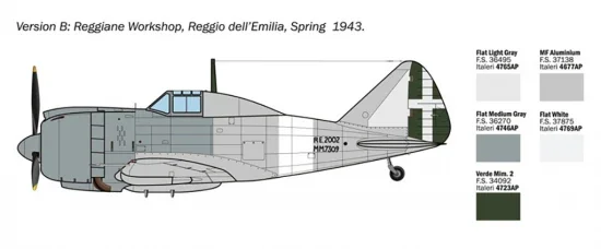 Italeri Reggiane Re.2002 Ariete — image 5 of 9