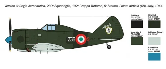 Italeri Reggiane Re.2002 Ariete — image 6 of 9