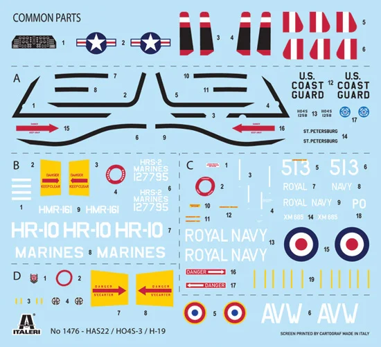 Italeri HAS22 / HO4S-3 / H-19 — image 6 of 12