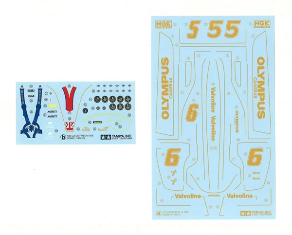 Tamiya 1/20 Lotus Type 79 1978 &mdash; image 4 of 14