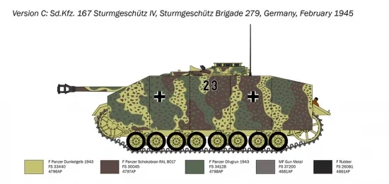 Italeri Sd.Kfz. 167 Sturmgeschütz IV RR — image 5 of 6