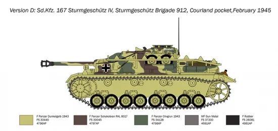 Italeri Sd.Kfz. 167 Sturmgeschütz IV RR — image 6 of 6