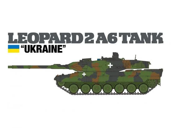 Tamiya 1:35 Leopard 2 A6 Tank - Ukraine — image 2 of 9