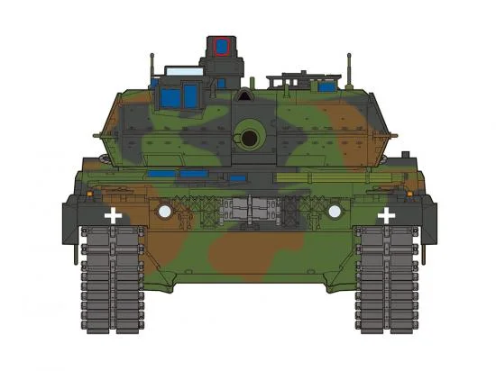 Tamiya 1:35 Leopard 2 A6 Tank - Ukraine — image 3 of 9
